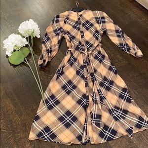 H&M Plaid Dress